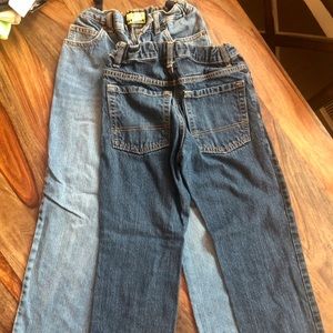 2 pair jeans